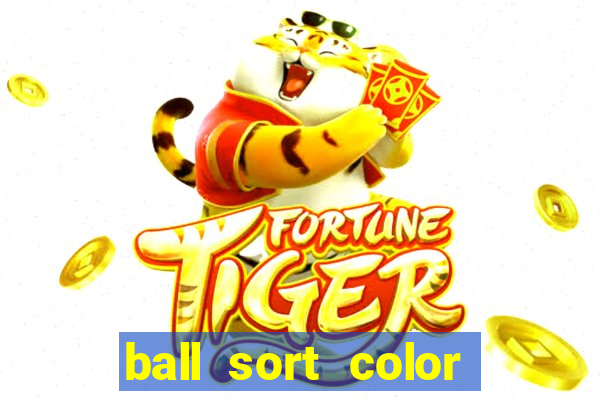 ball sort color water puzzle